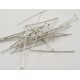 Nietstiften 20 mm zilverplated (1000 stuks)