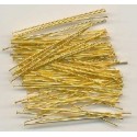 Nietstiften 20 mm goudplated (1000 stuks)