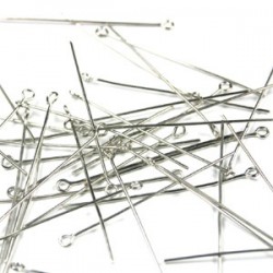 Kettelstiften 20 mm staalplated (200 stuks)