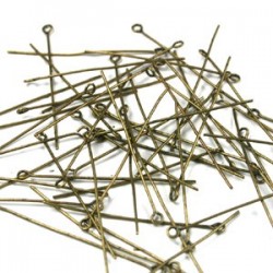 Kettelstiften 52 mm bronsplated (200 stuks)