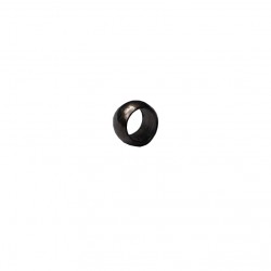Knijpkralen 2 mm blackplated