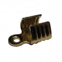 Veterklemmen 3 mm goudplated (1000 stuks)